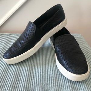 Vince Blair perforated slip on sneakers